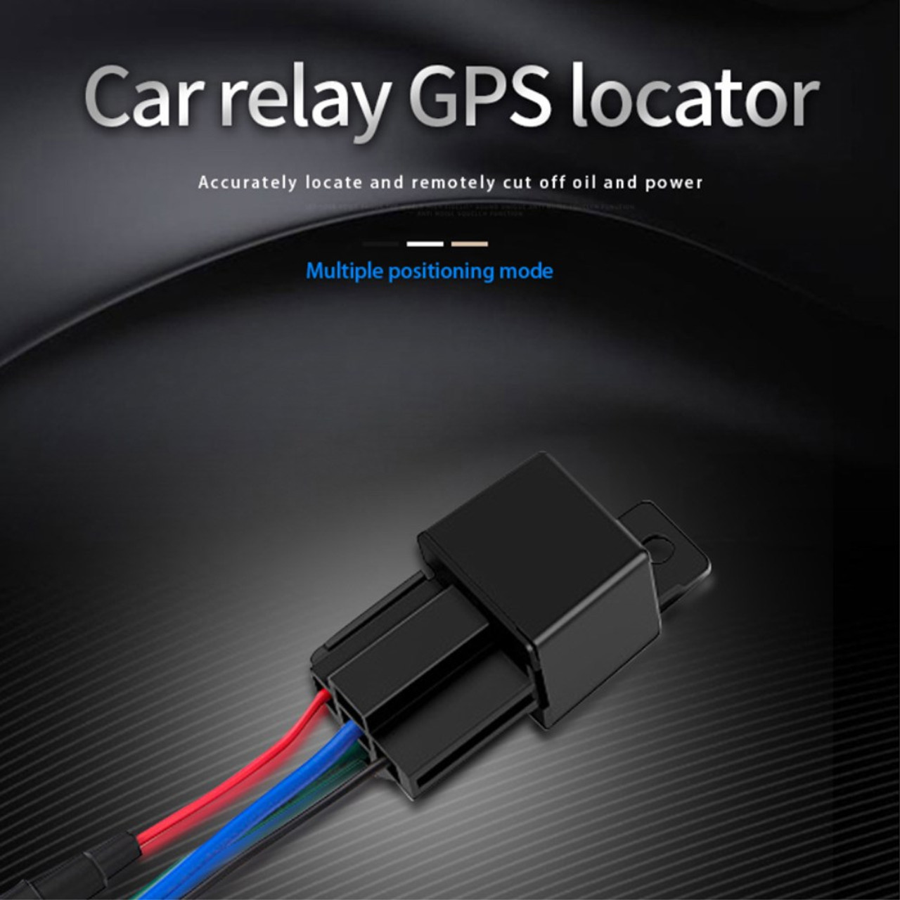 C13 Relay GPS Tracker APP Tracking Remote Control Anti-theft Monitoring Cut  Oil Power Snatcher