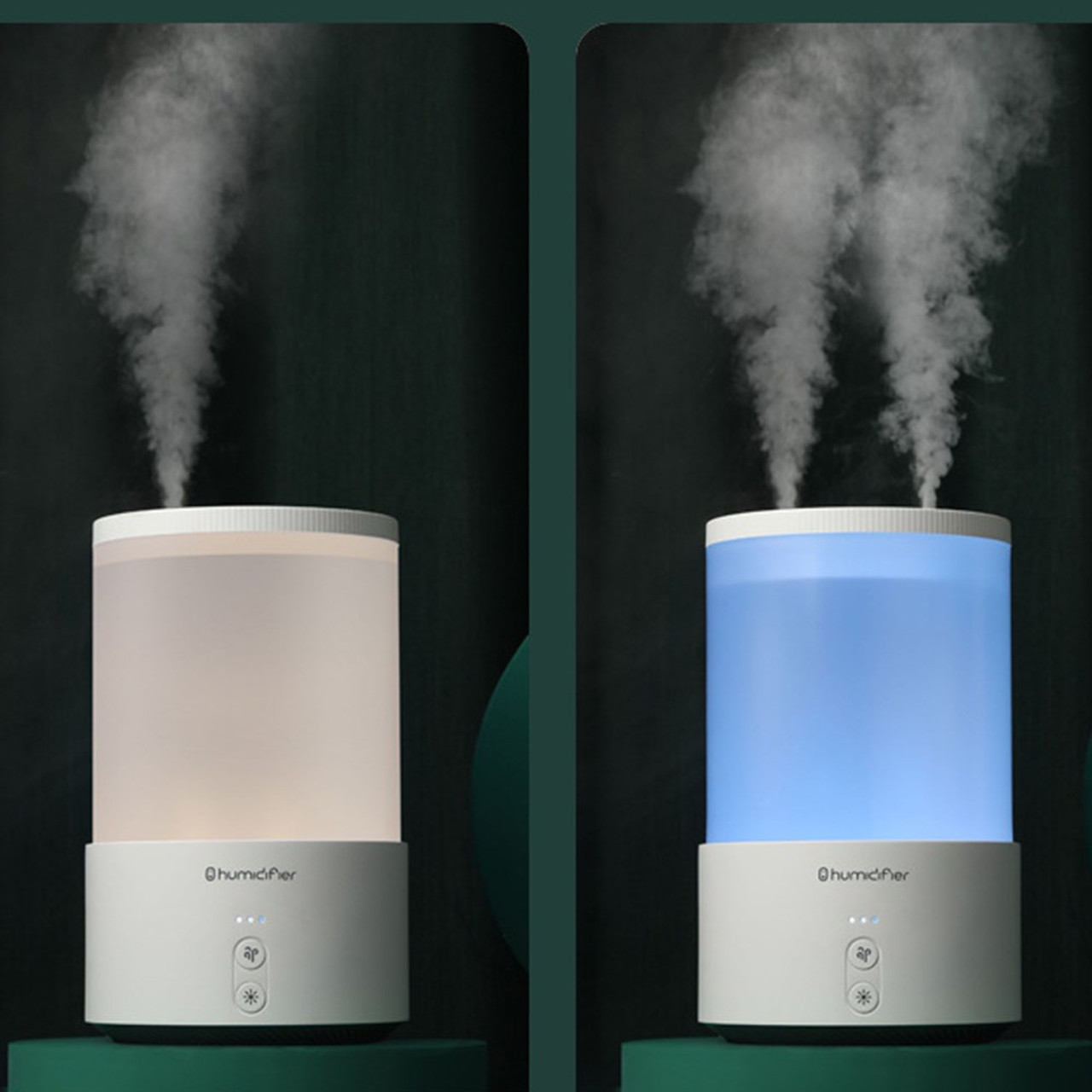 DQ702 Air Humidifier Simulation Candlelight Aromatherapy Essential