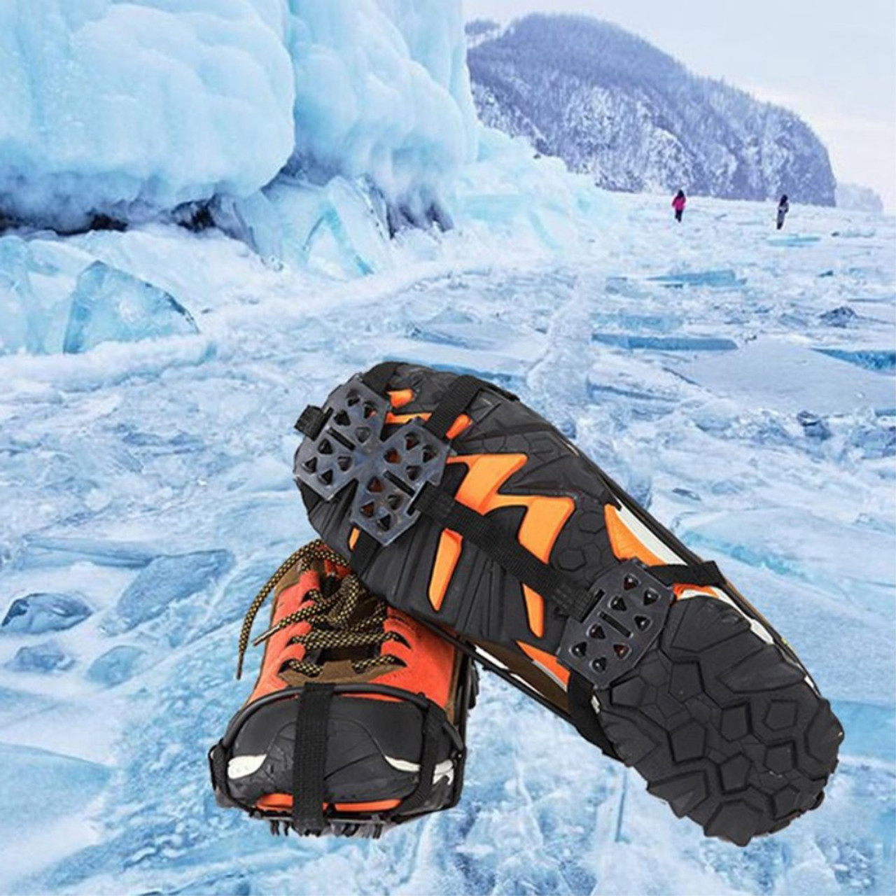 Ice climbing sales boots spikes