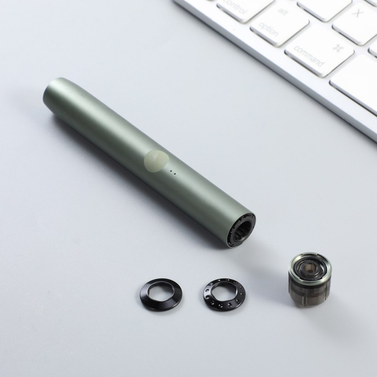 For IQOS ILUMA/ILUMA Prime E-Cigarette Accessories Stick Cap + Disassembly  Tool Set Replacement Parts - Black - Snatcher