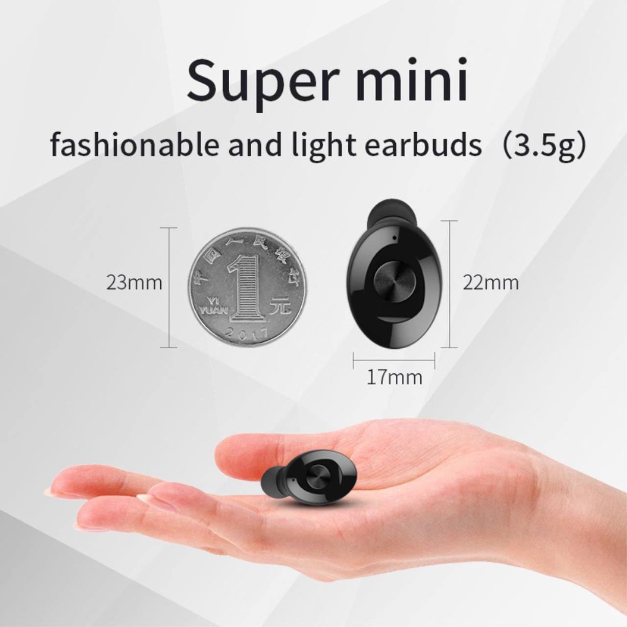 XG 12 TWS Bluetooth 5.0 Wireless Earphone Earbuds Sport Stereo