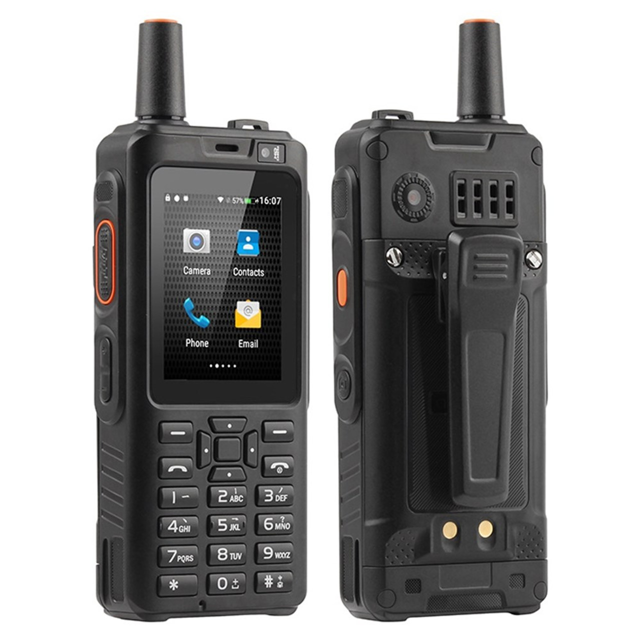 UNIWA F40 MTK6737 1+8G 2.4 inch 4G LTE POC Walkie Talkie Android Smartphone  IP65 Waterproof Classic Bar Phone for Construction Site, Security Staff,  Outdoor Climbing Snatcher