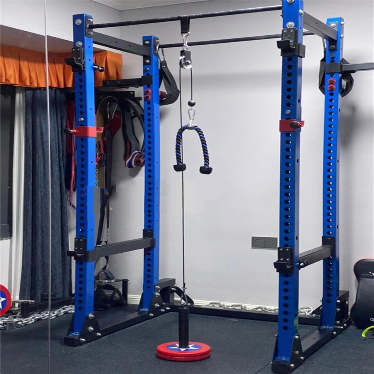 Pulley System Gym Upgraded DIY Fitness Pulley Cable Machine