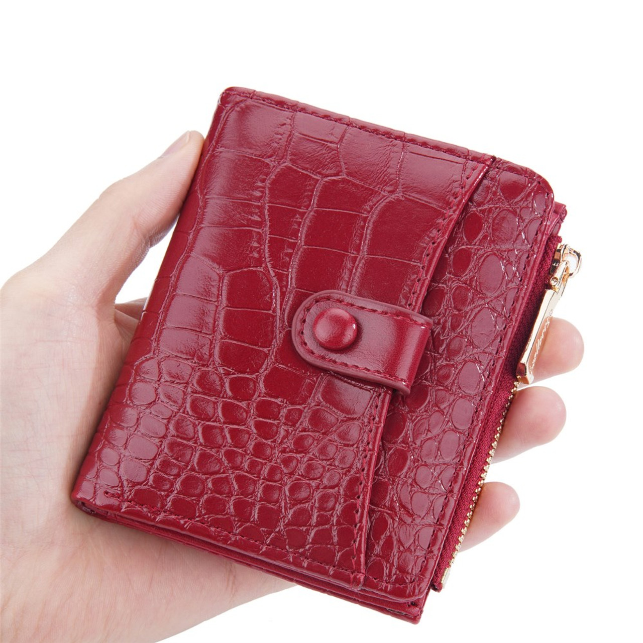 Multiple Wallet Crocodilien Mat - Men - Small Leather Goods