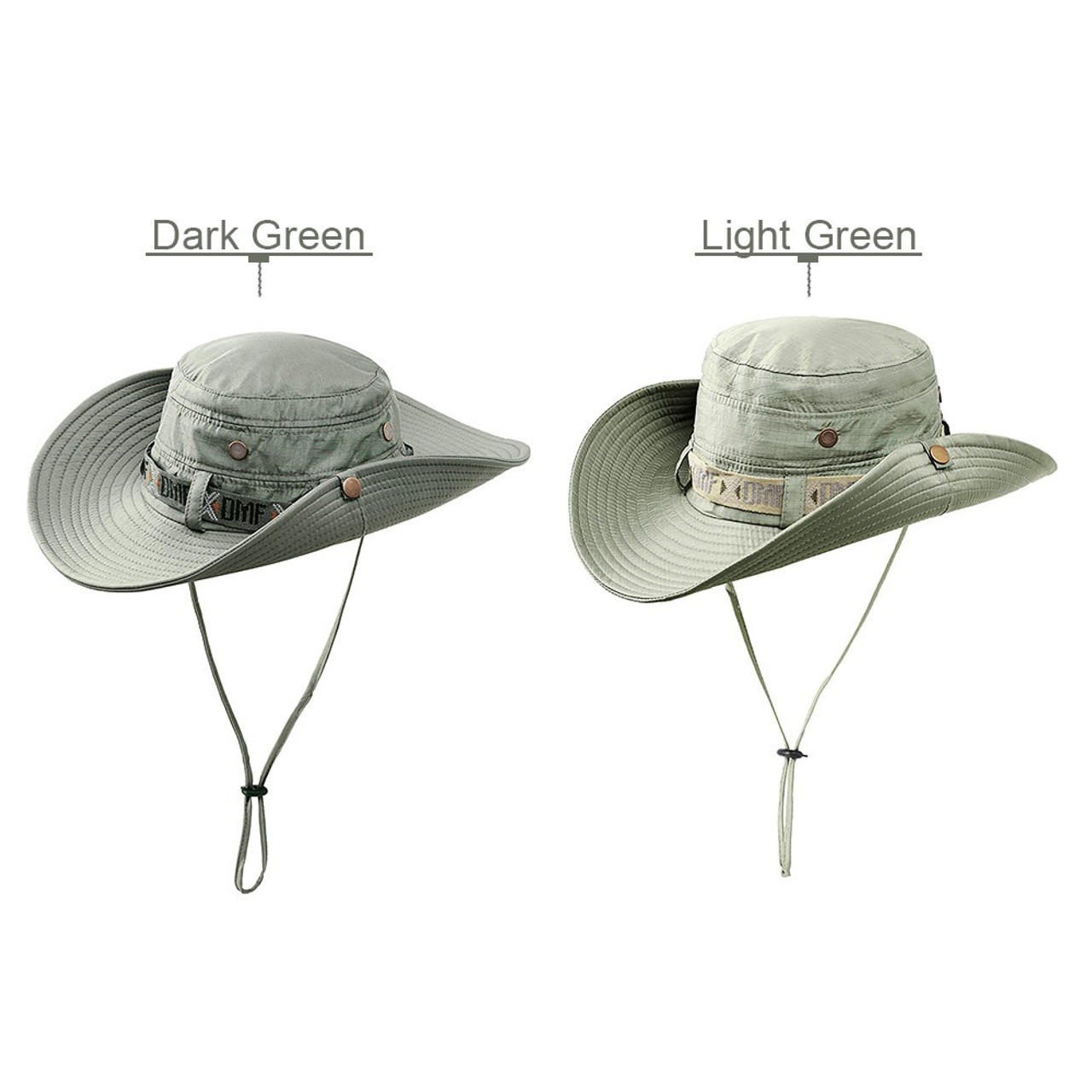 Summer Hat Outdoor UV Protection Fishing Hat Wide Brim Beach