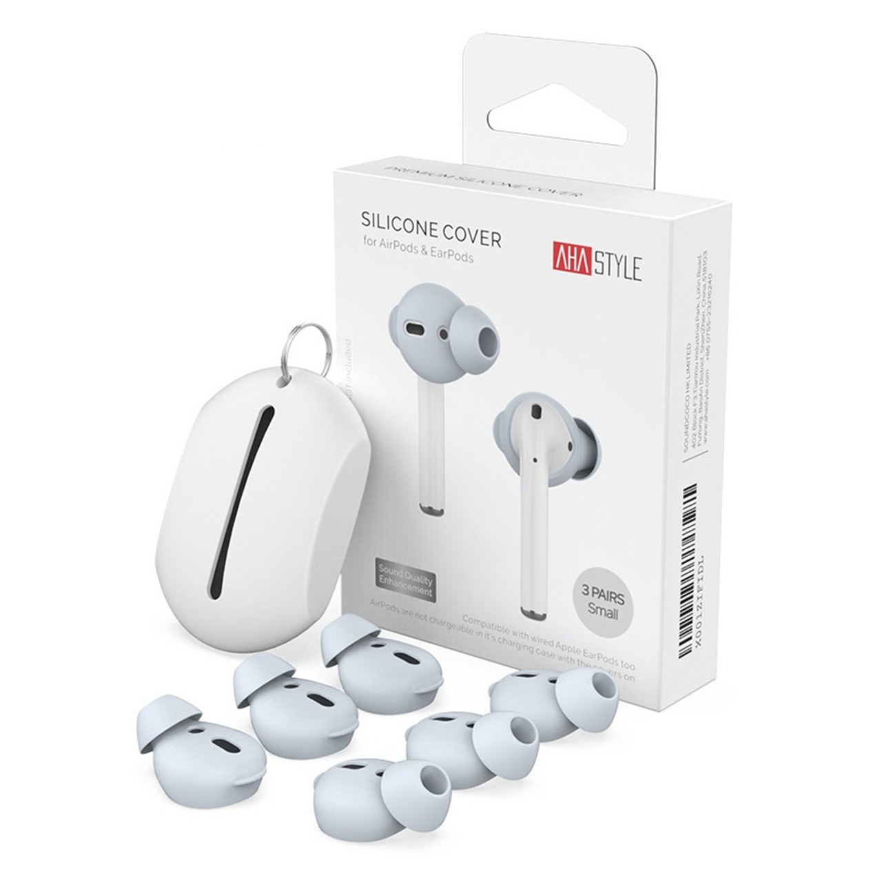 AHASTYLE PT40 for Apple AirPods with Charging Case 2016 2019