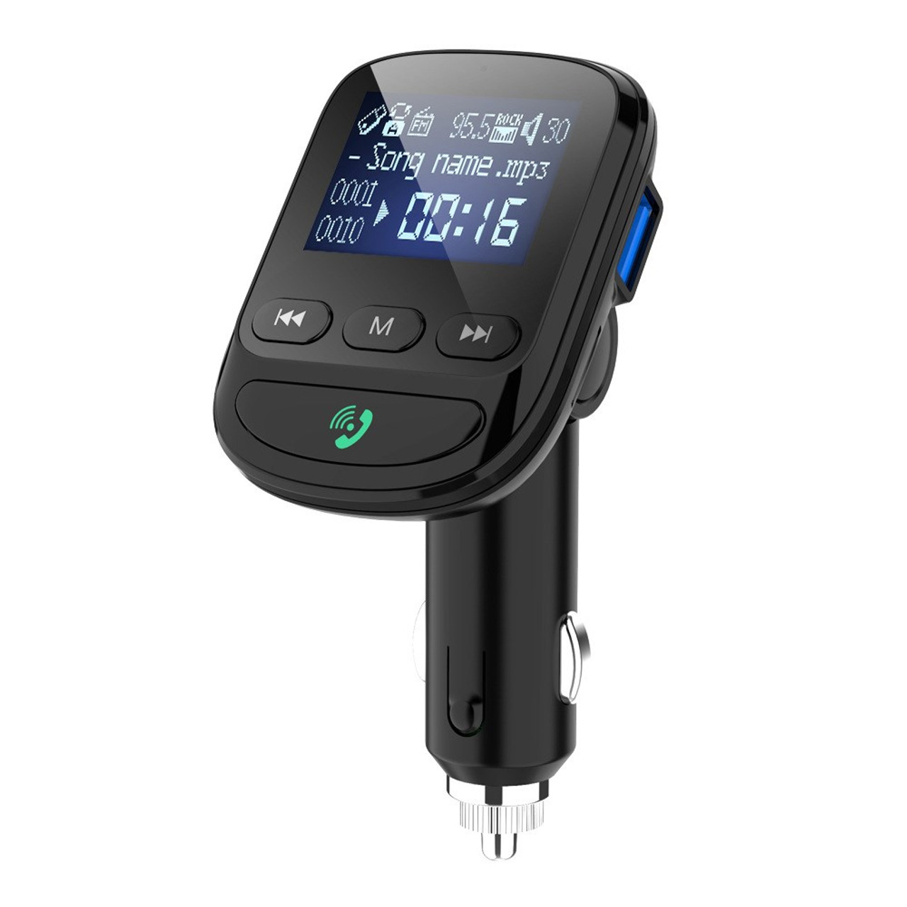 Wireless Bluetooth Car MP3 Player FM Transmitter AUX Audio