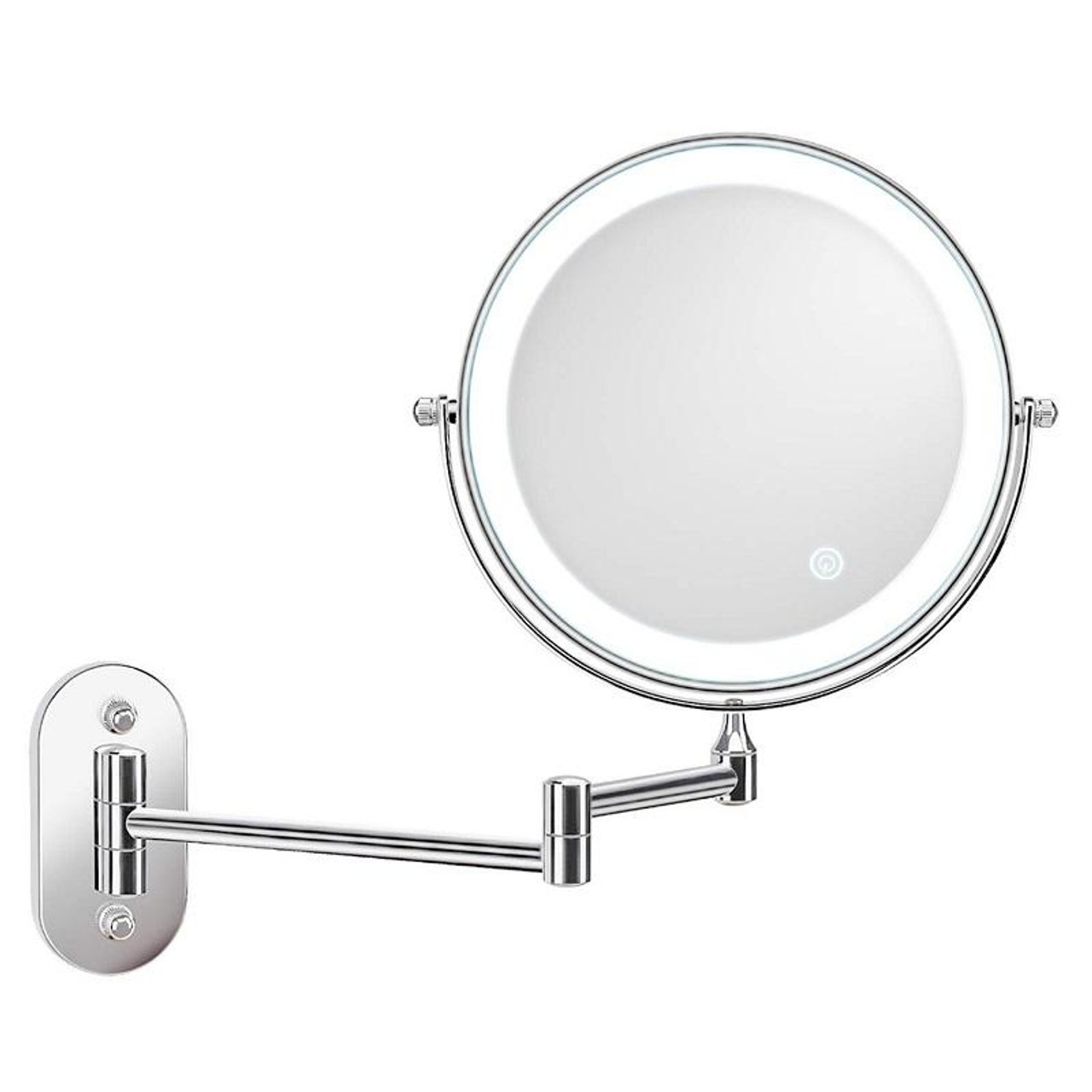 wall makeup mirror with led lights