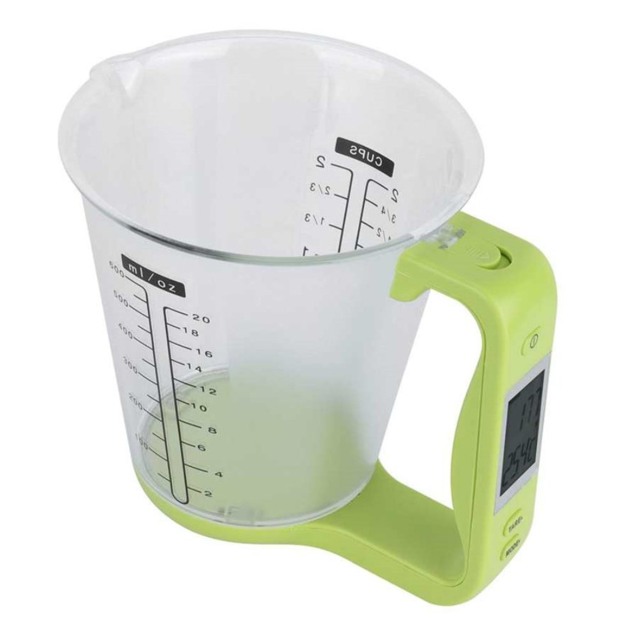 Digital LCD Display] 4-In-1 1-1000G 600ML Capacity Measuring Cup Detachable  Kitchen Scales Beaker Electronic Food Volume Weight Measurement Tool Units  Conversion/Tare Function