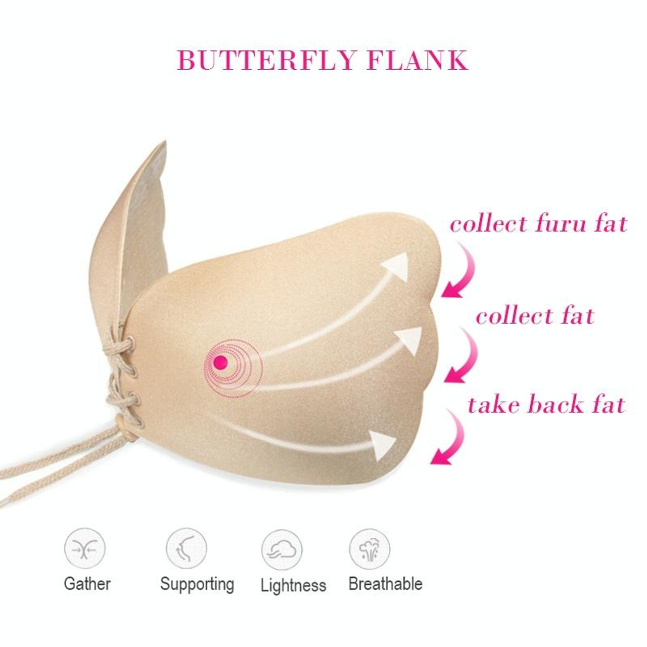 Women Self-Adhesive Strapless Bandage Blackless Solid Bra Silicone  Underwear Invisible Bra, Size:L (T Khaki), snatcher