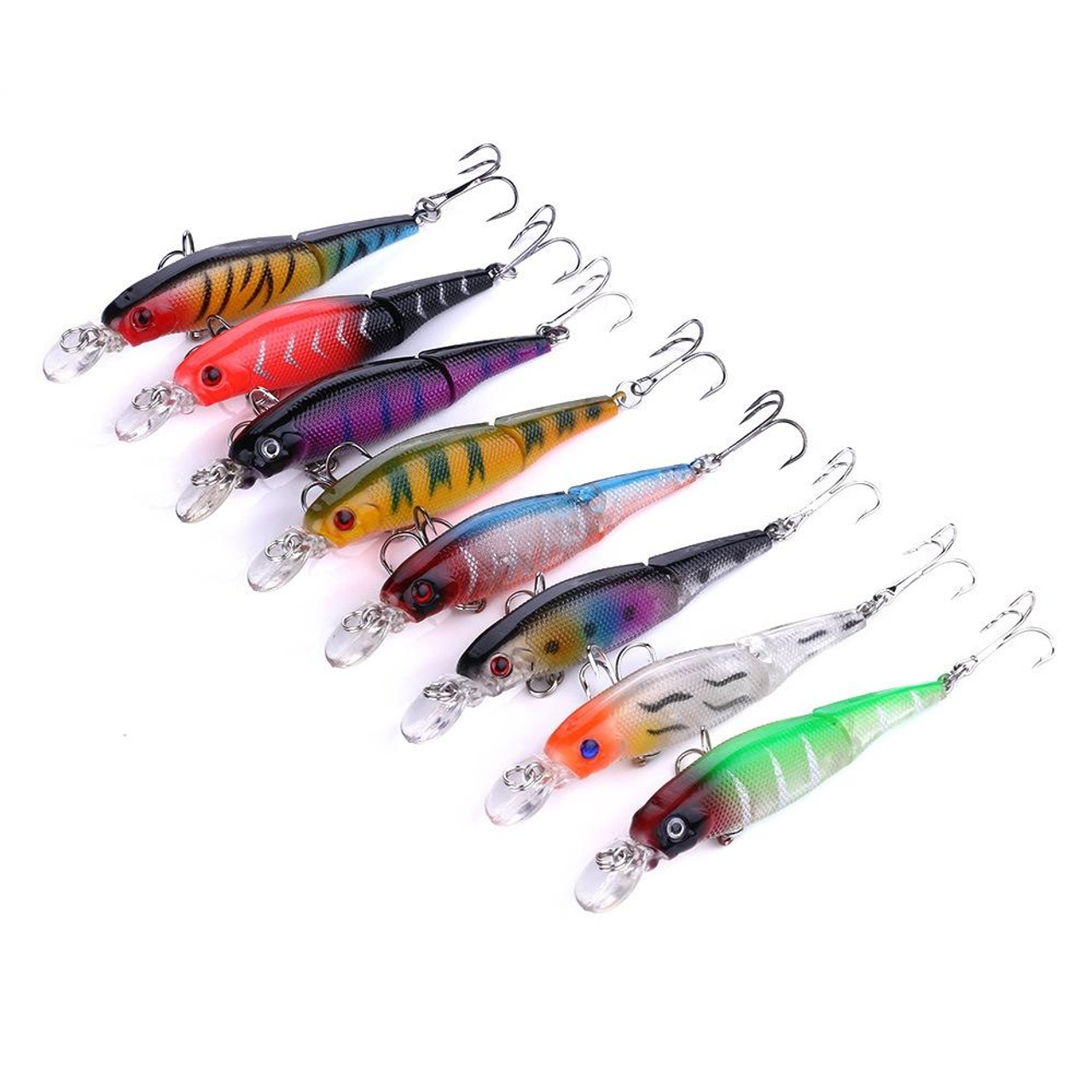 3 PCS HENGJIA SO068 Submerged Crab Hook Anti-hanging Bottom Ice Fishing Bait,  Color: 8cm 19g