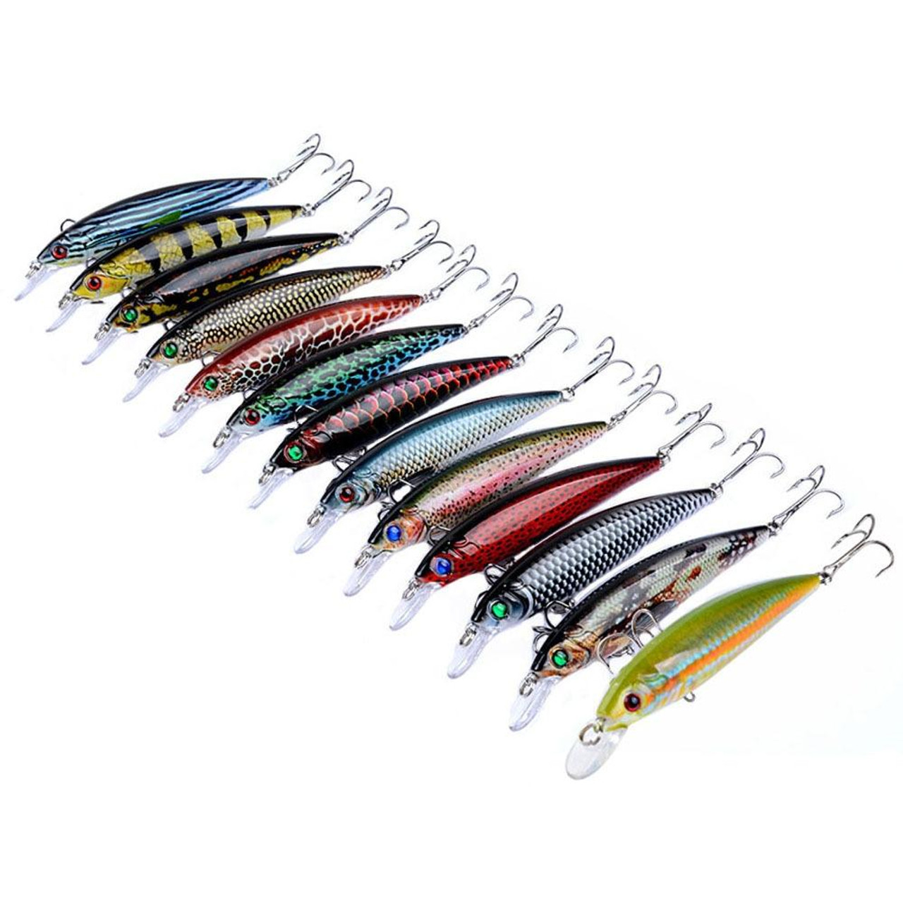 LB106 11cm/11.5g Lure Painted Bionic Fishing Bait Plastic Hard