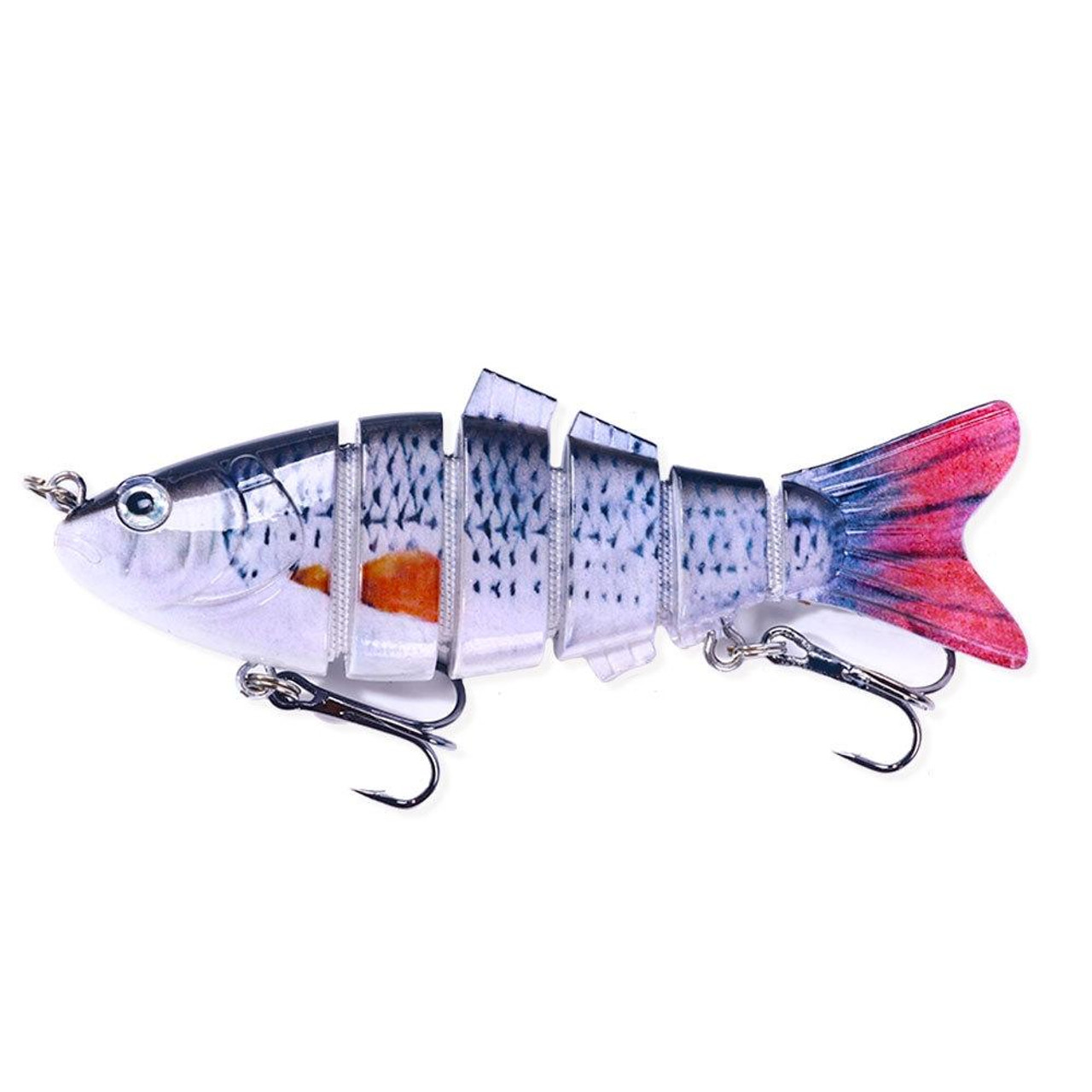 HENGJIA JM061 Multi-segment Fish Bionic Lure Submerged Lures, Size