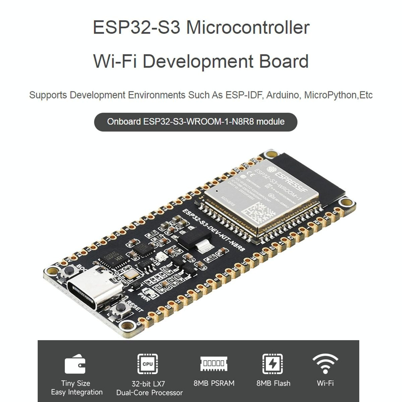 ESP32-S3-DEV-KIT-N8R8 - Waveshare Wiki