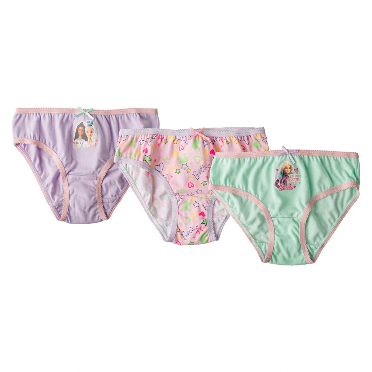 Jellifish Barbie Girls Underwear - 3 Pack