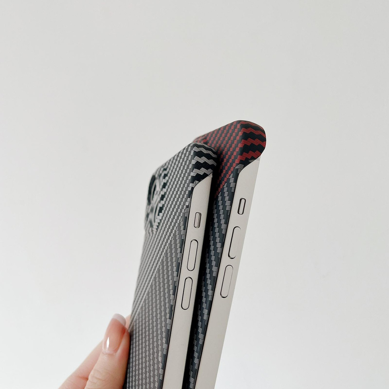 X-LEVEL Nano Kevlar Series for iPhone 14 Pro Max Carbon Fiber