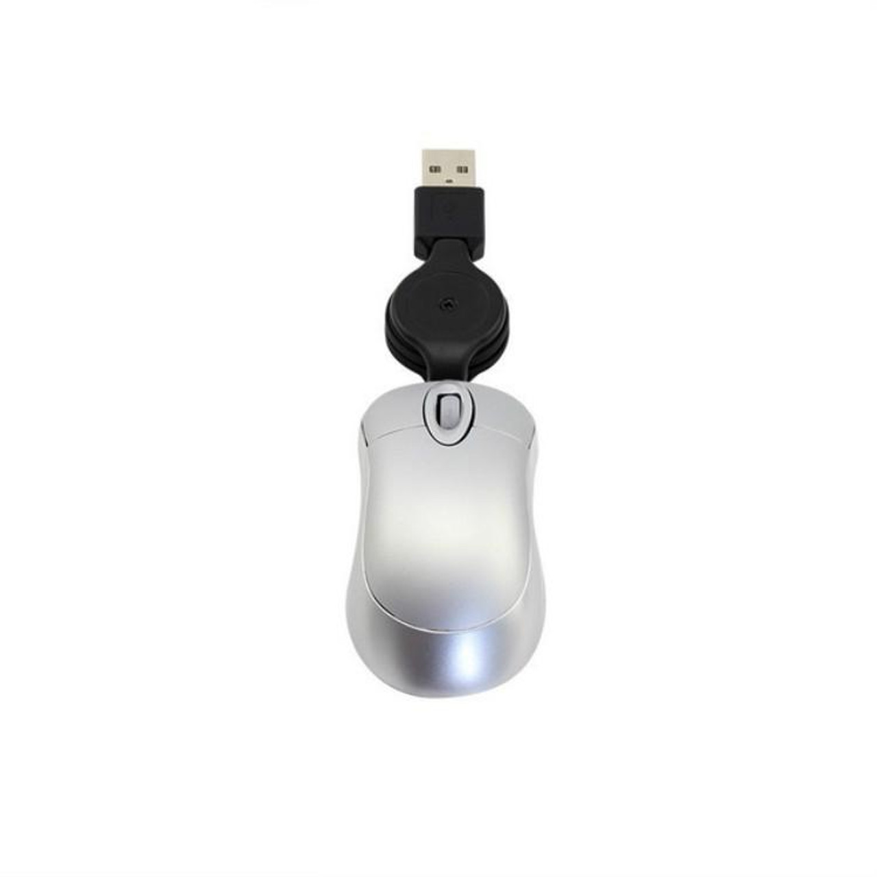 Mini Optical Mouse With Retractable Cord Active Promotions, 50% OFF