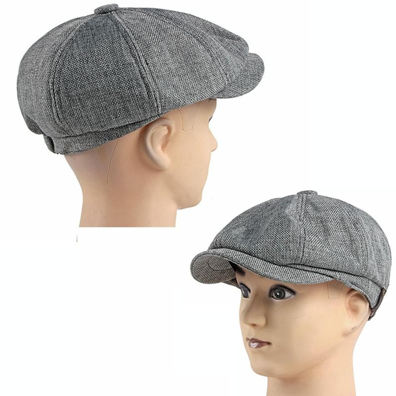 Hat women's Korean style autumn and winter woolen beret British temperament  fashion duck tongue octagonal hat top hat