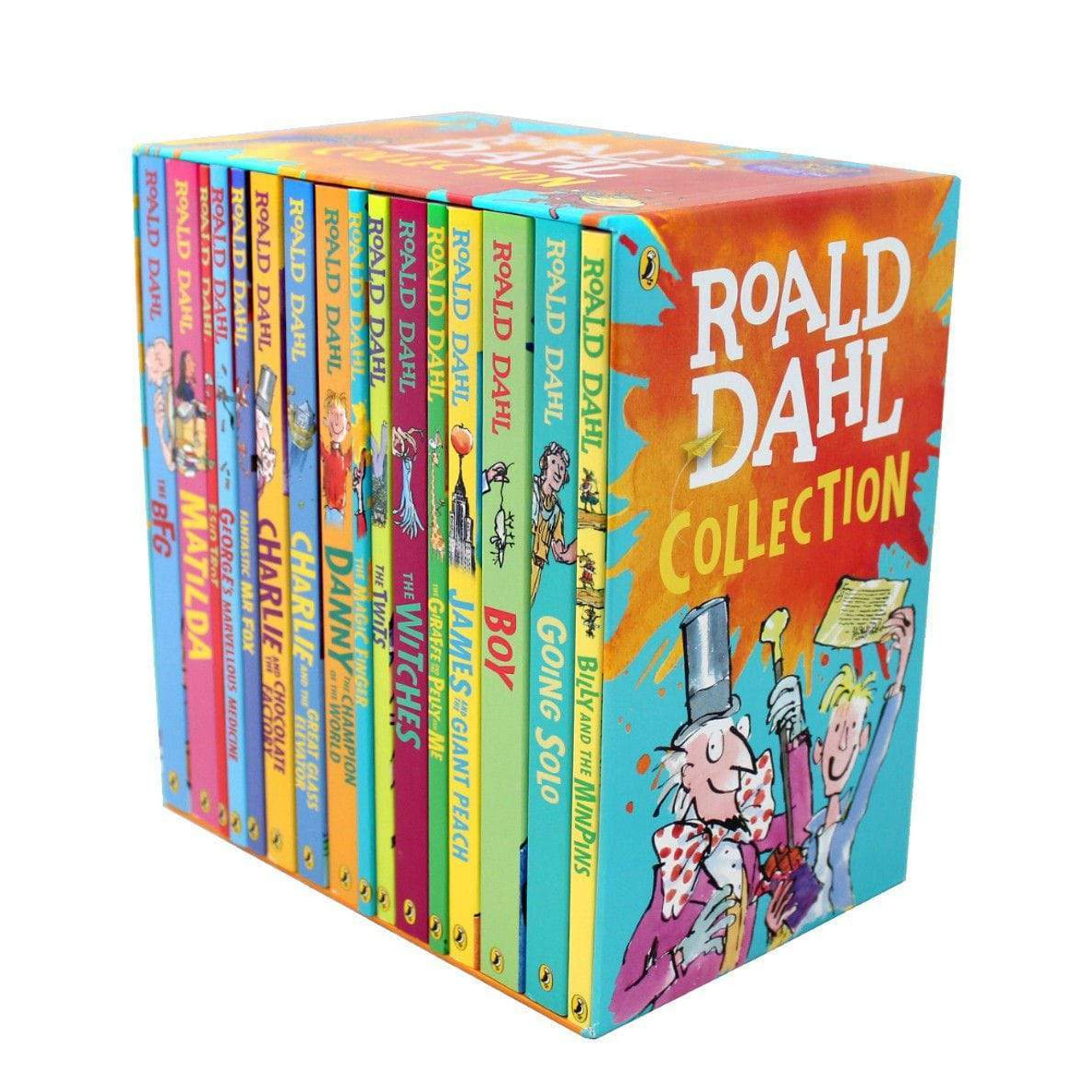 Roald Dahl 16 Books Collection Set (The BFG, Matilda, Esio Trot, George's  Marvellous Medicine, Fantastic Mr Fox, The Magic Finger, The Twits, The