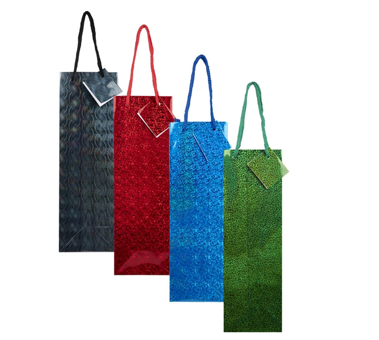 Gift Bags Red Holographic Gift Bag