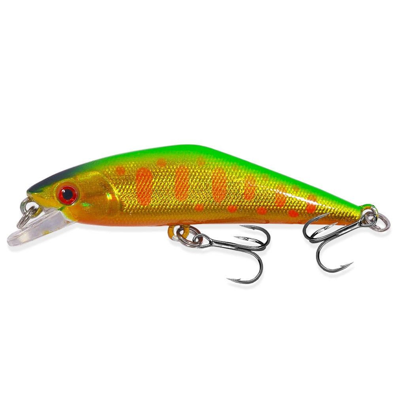 HENGJIA 5.7cm 3.4g Microbe Road Lures Slow Sinking Minnow Fake Bait, Color:  10, snatcher