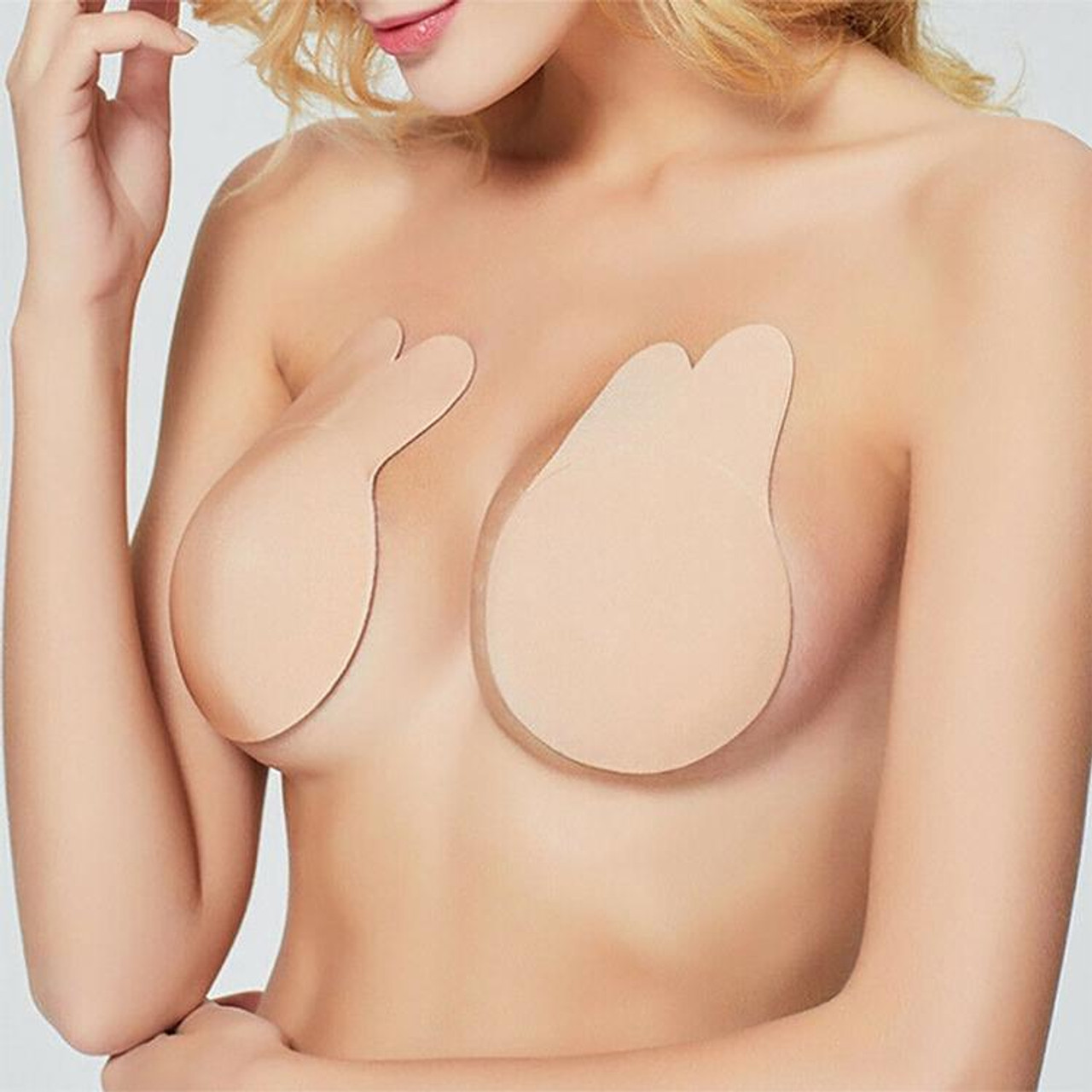 3 PCS Breast Lift Tape Intimates Sexy Underwear Accessories Reusable  Silicone Push Up Breast Nipple Cover Invisible Adhesive Bra(AB Size  (diameter: 9cm)), snatcher