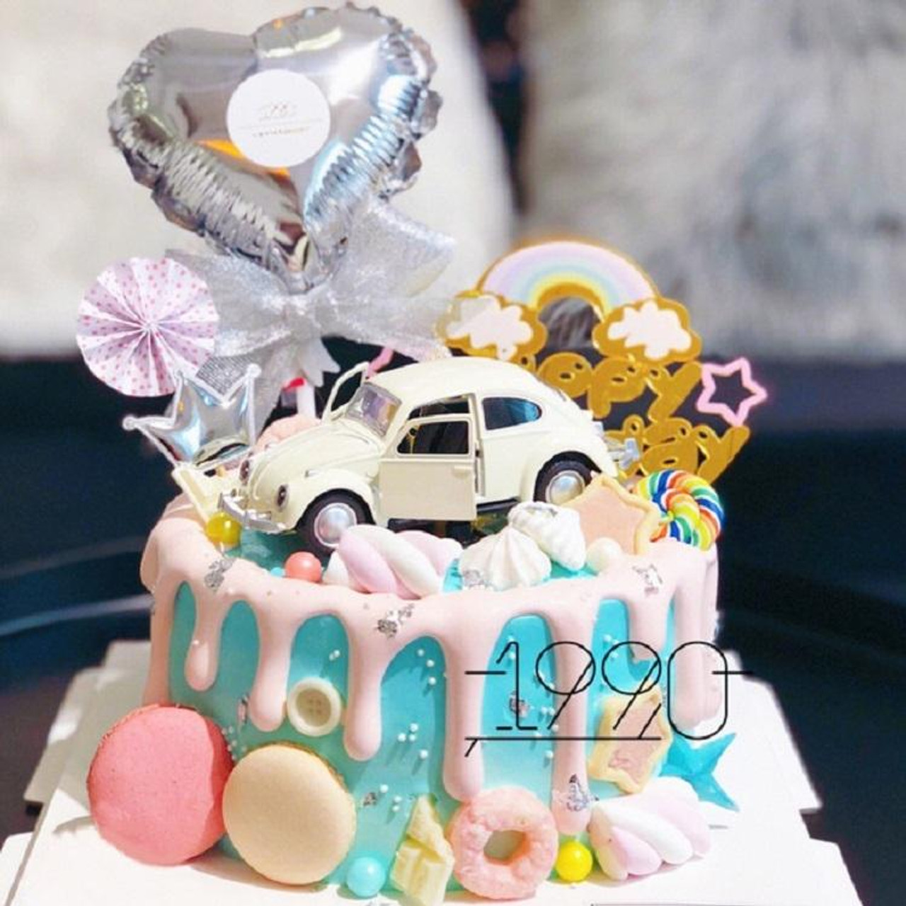 Vintage car theme birthday cake for a 70th birthday | Cars birthday cake, Birthday  cakes for men, Cars theme cake