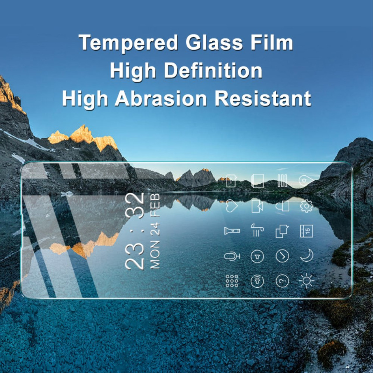 Sony Xperia 10 V Glass Screen Protector - Imak Tempered Glass Full
