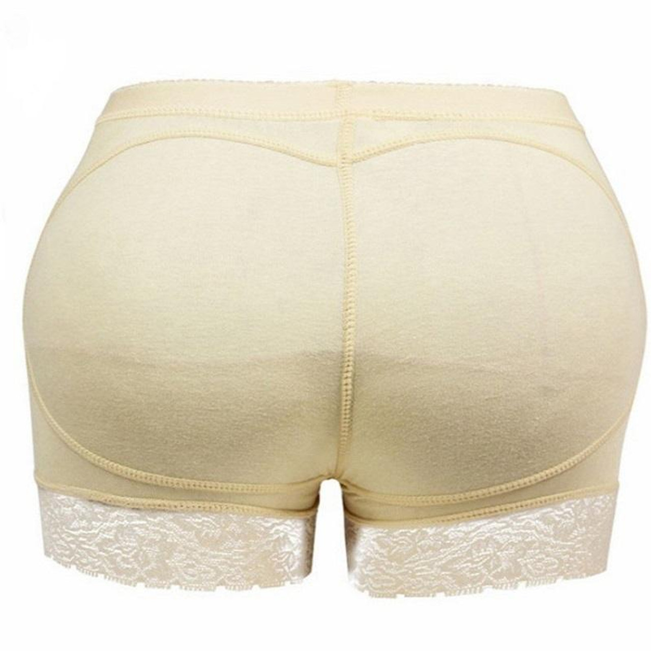 Beautiful Buttocks Fake Butt Lifting Panties Buttocks Lace Shaping Pants,  Size: L(Complexion), snatcher