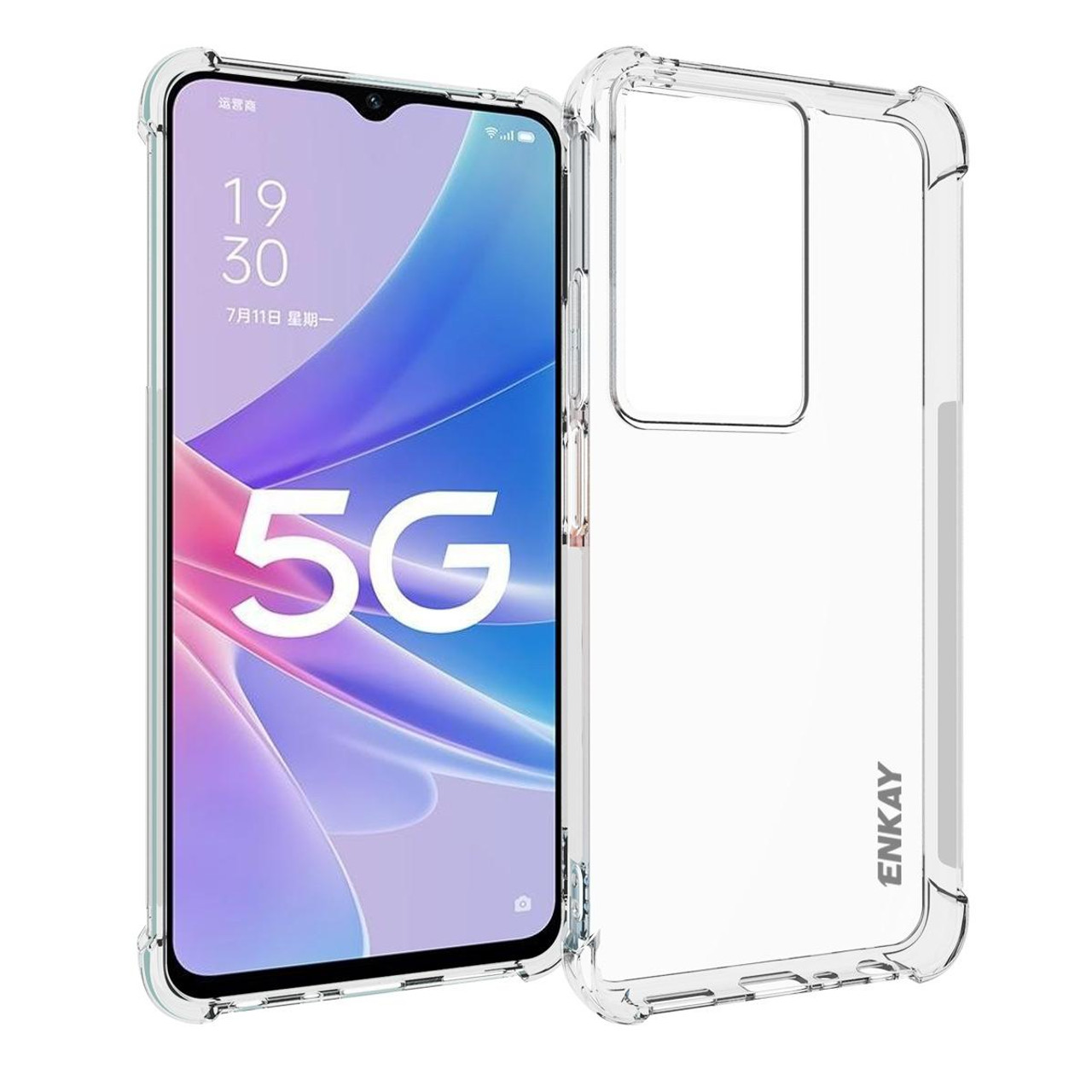  AQGG for Oppo A79 5G CPH2553 (6.72) Case, Soft Silicone Bumper  Shell Transparente Flexible Rubber Phone Protective Cases TPU Cover for Oppo  A79 5G CPH2553 - XT28 : Cell Phones 