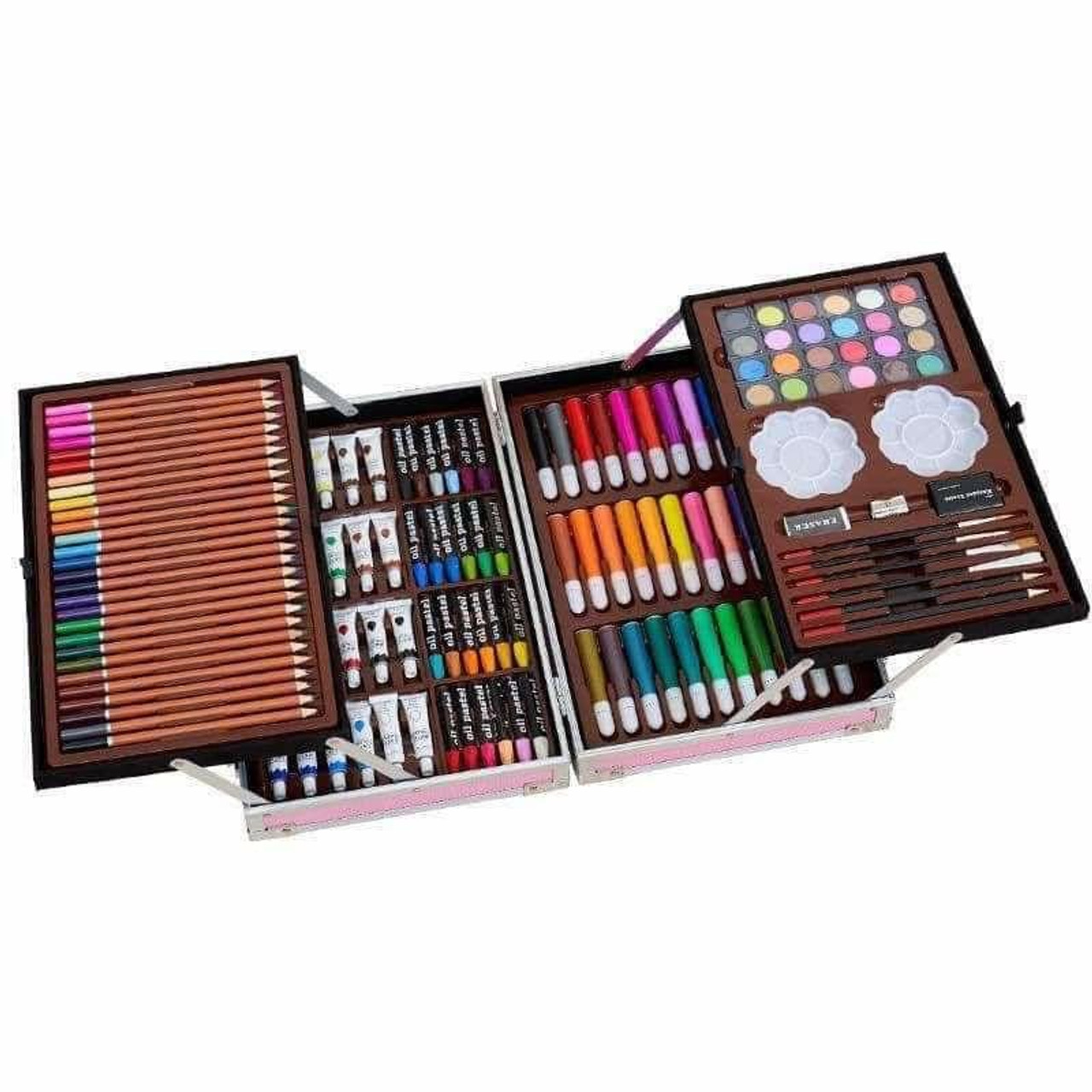 145 pc Art Drawing Set Kit For Kids Childrens Teens Adults Supplies Paint  Pencil