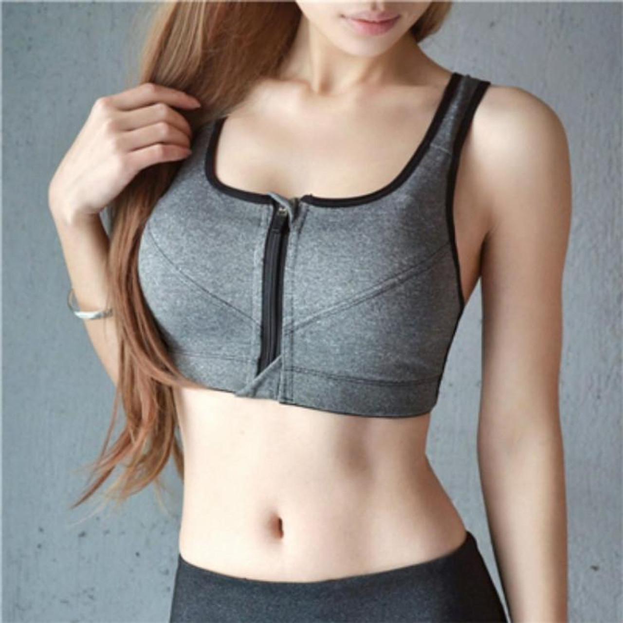 Sports Bra Tank Top Women's Sports Underwear Shockproof Running Small Chest  Push Up Fitness Yoga Vest Thin No (Black, S) at  Women's Clothing  store