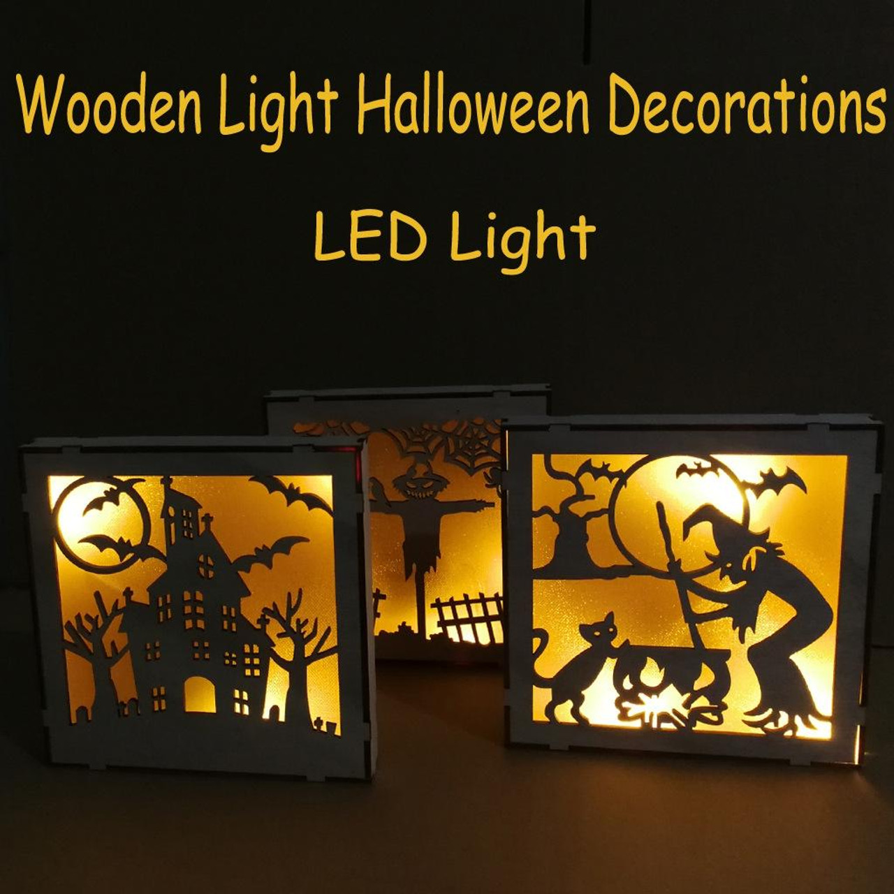 halloween led house lights