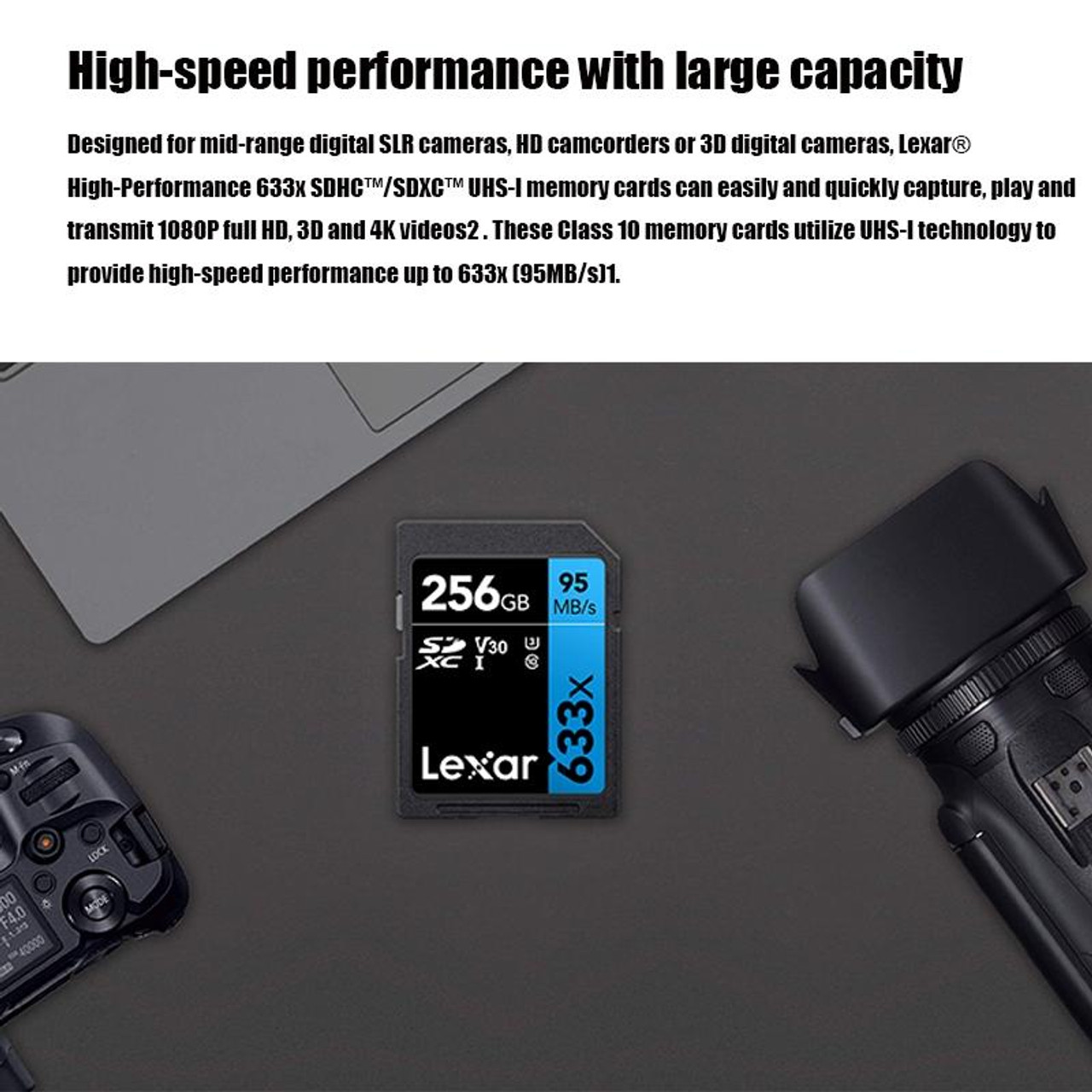 Lexar SD-800X Pro High Speed SD Card SLR Camera Memory, 60% OFF