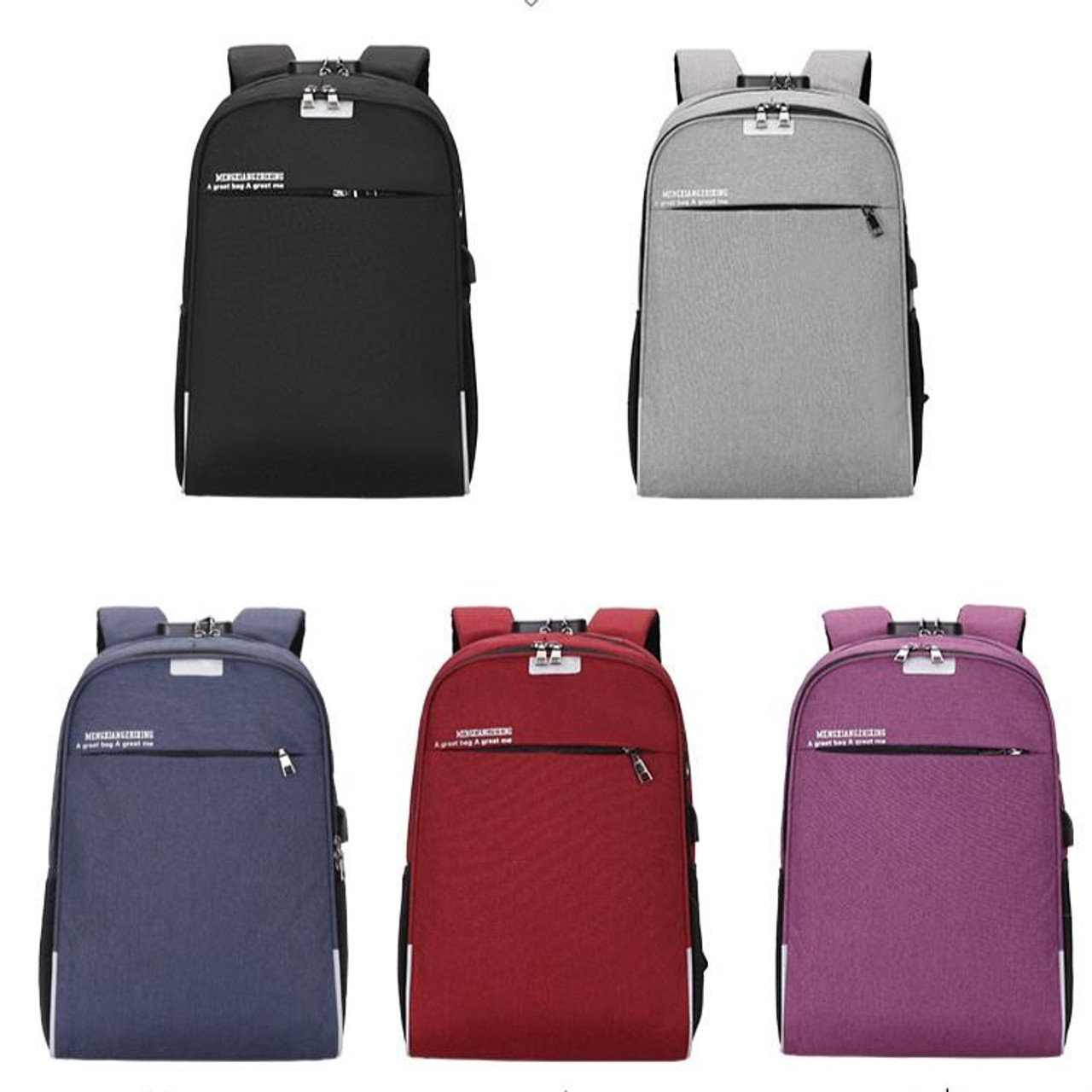 Kingsons K-Series 15.4-Inch Laptop Backpack (Red)