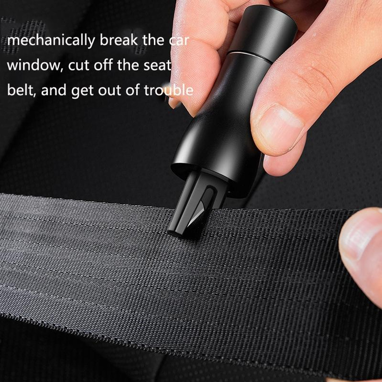 Car Window Breaker Portable Seatbelt Cutter Glass Breaking Tool Stick Life  Saving Safe Escape Rescue Tool Safety Hammer