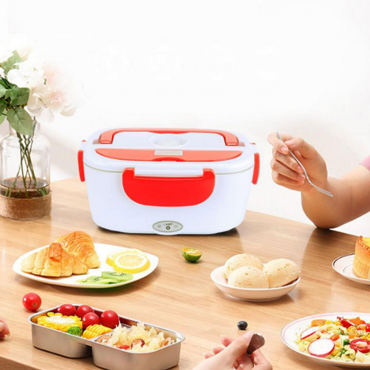 Liven Portable Cooking Electric Lunch Box: full specifications, photo