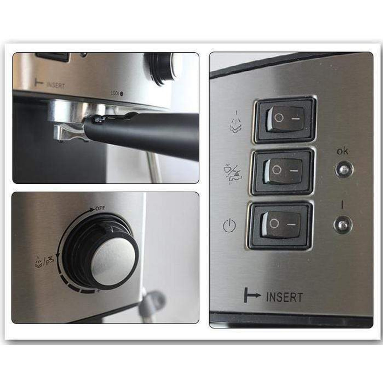 Milex Smart Coffee Machine (1.8L), Kitchen & Home