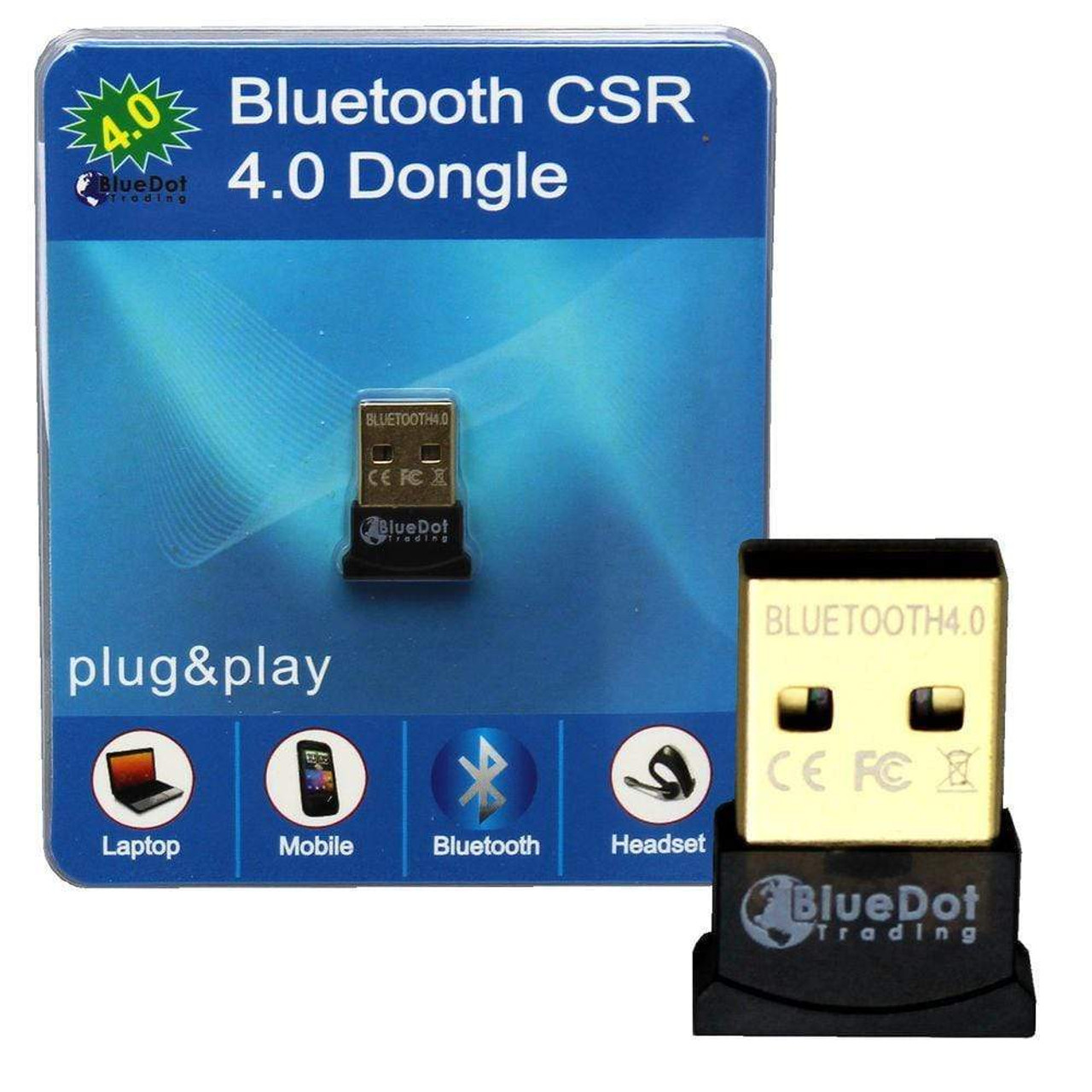 Dongle USB Bluetooth, 4.0, Bluetooth / USB