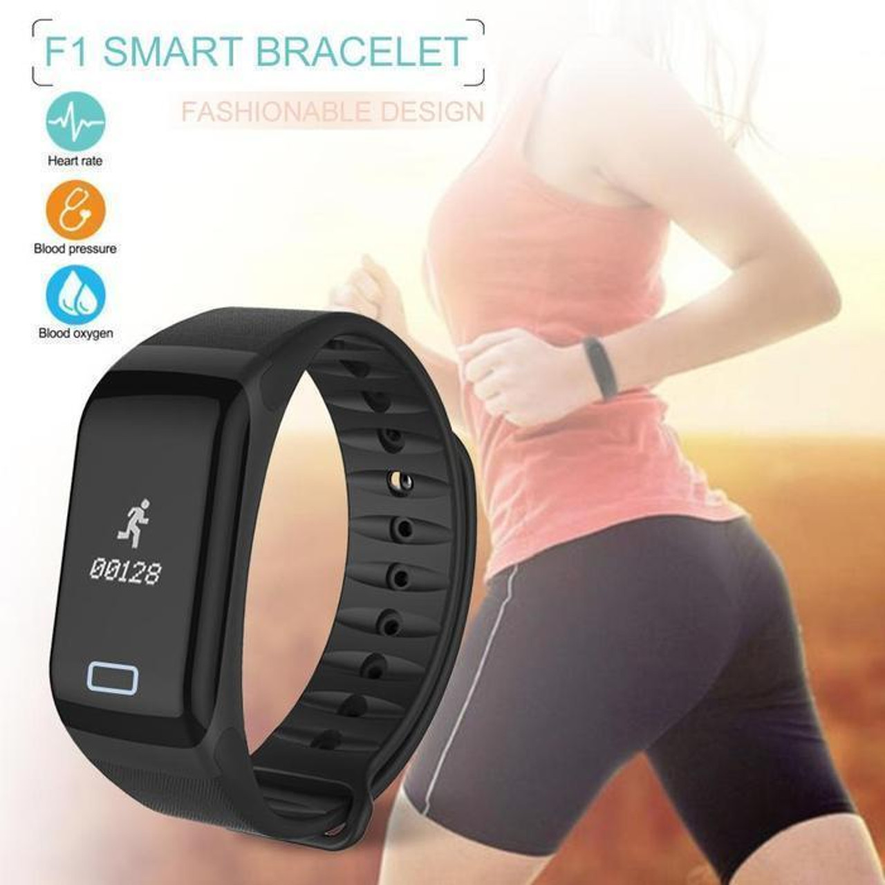 Temperature Step Counter | Heart Rate Thermometer | Step Counter Bracelet -  2.0 Smart - Aliexpress