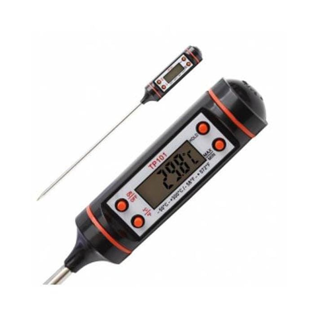 The branded kitchen culinary thermometer with the Digital TP101