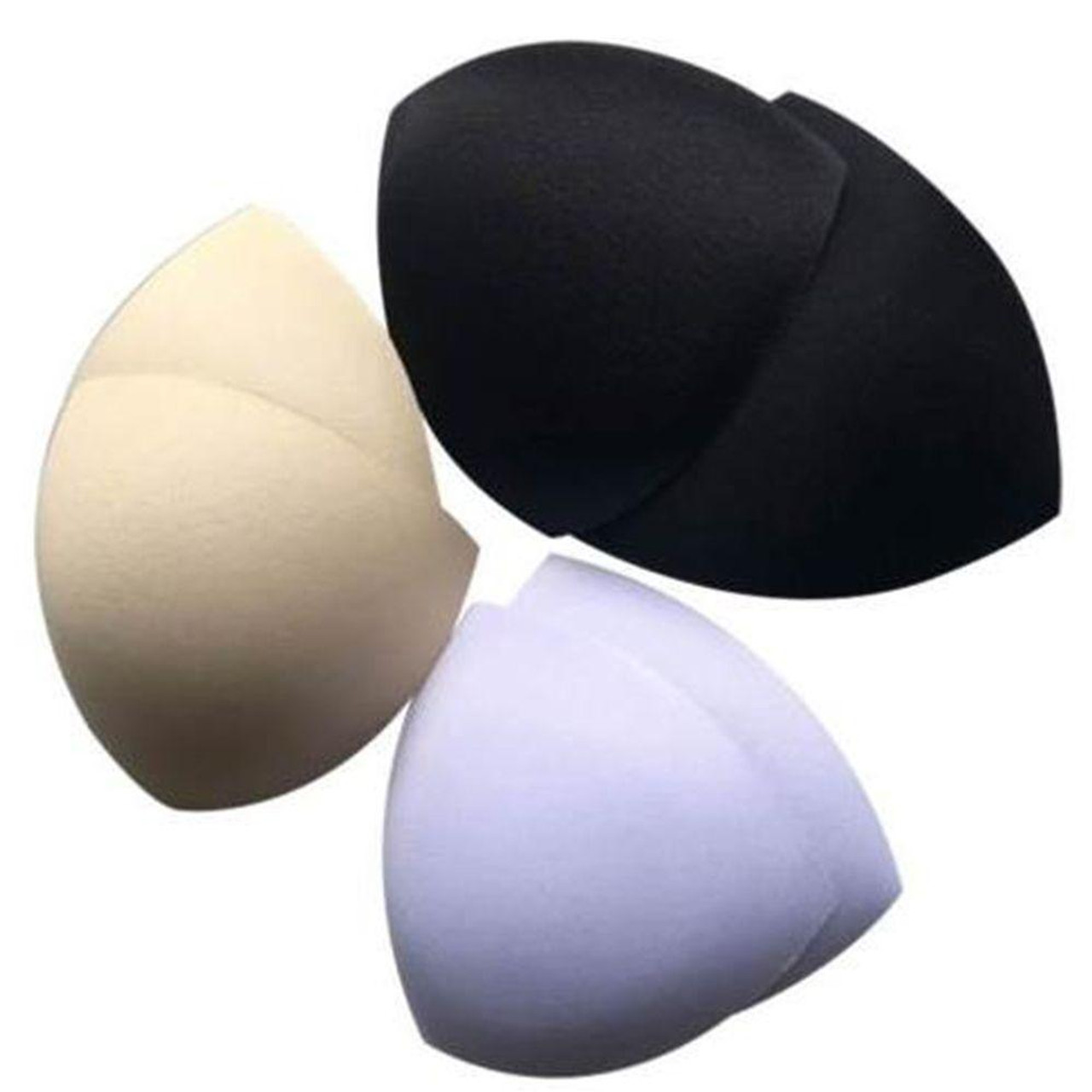 3 Pairs Bra Pads Inserts Soft Comfy Push up Sew Cups for Sports Bra