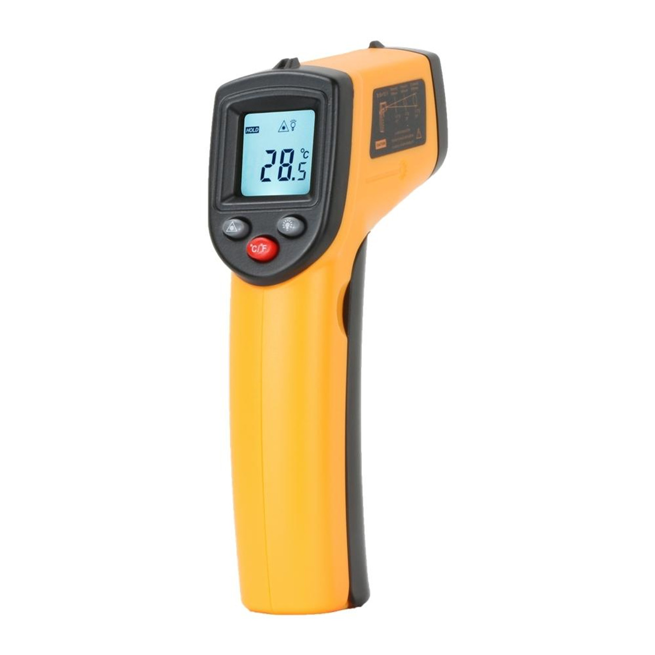 Handheld temperature clearance scanner