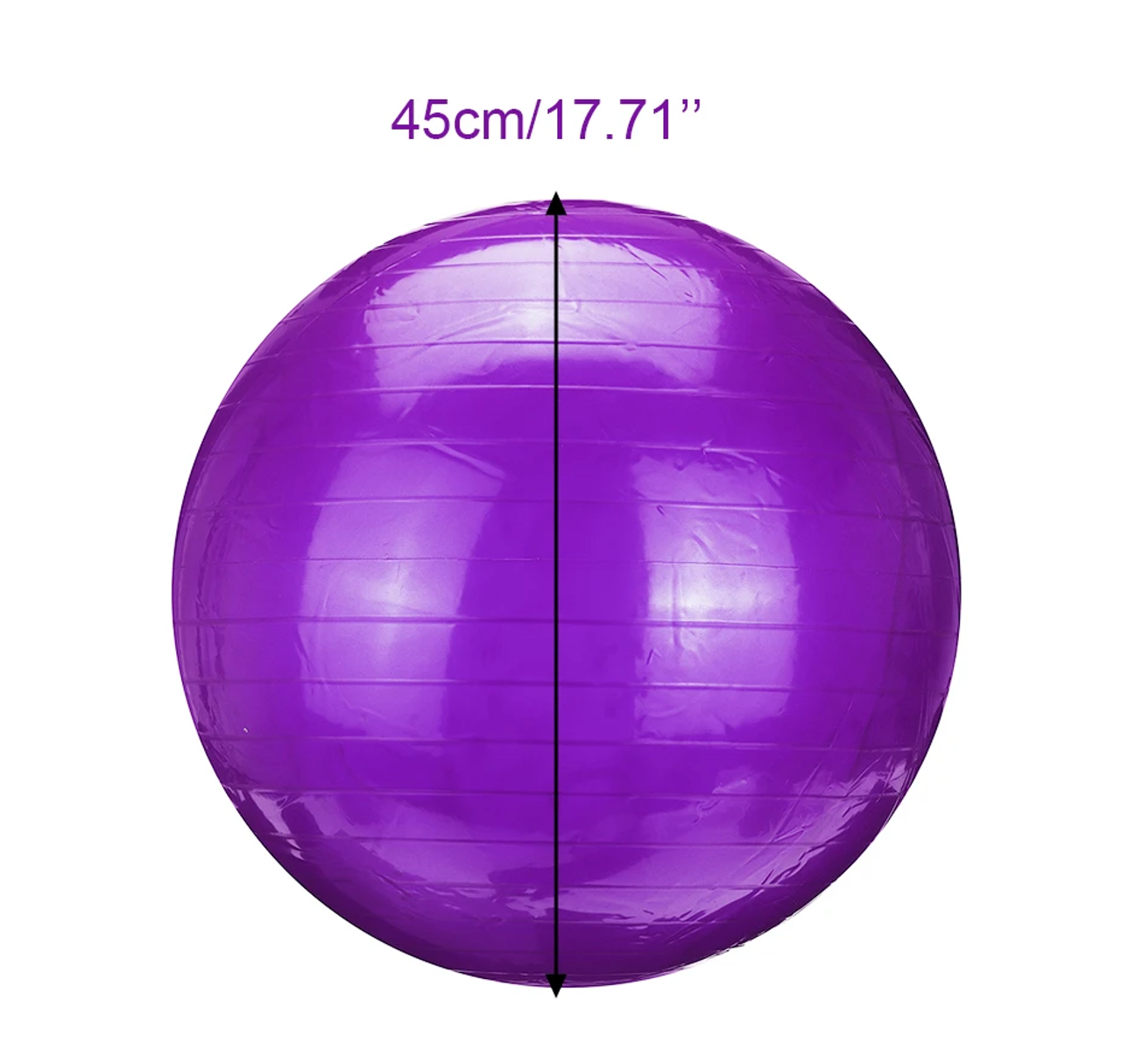 YOGA BALL WITH PUMP 65CM - Re – Spawn Fitness