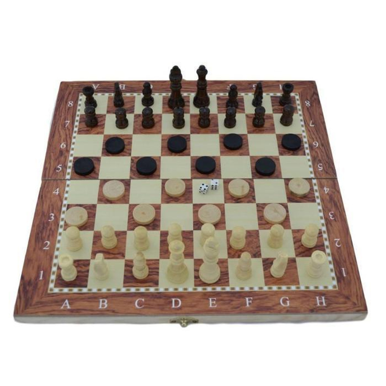 Social Chess Board Set Luxury Portable Family Boardgame Professional  Checkers Xadrez Tabuleiro Jogo Checkers Board Game DWH