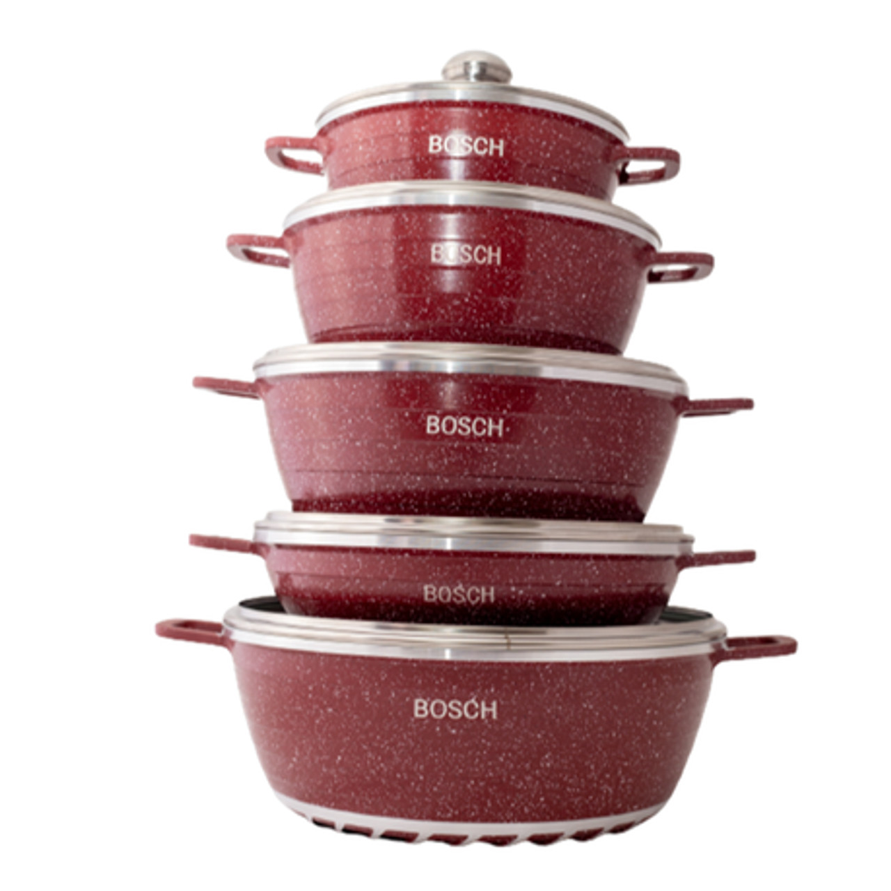 10 Piece Non stick Pot Set