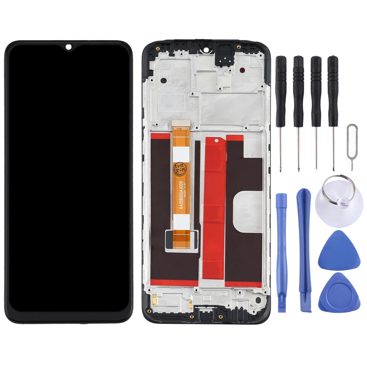 LCD Screen and Digitizer Full Assembly With Frame for OPPO