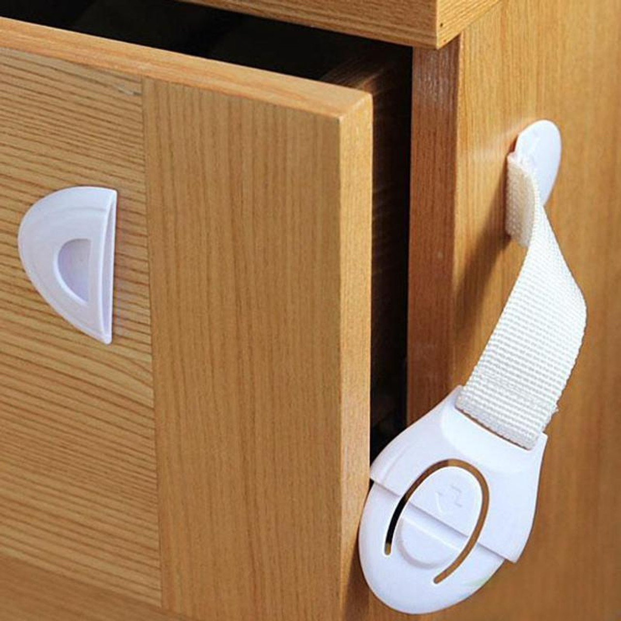 Child lock for cabinet and drawers to stick 8x – hoffenbach