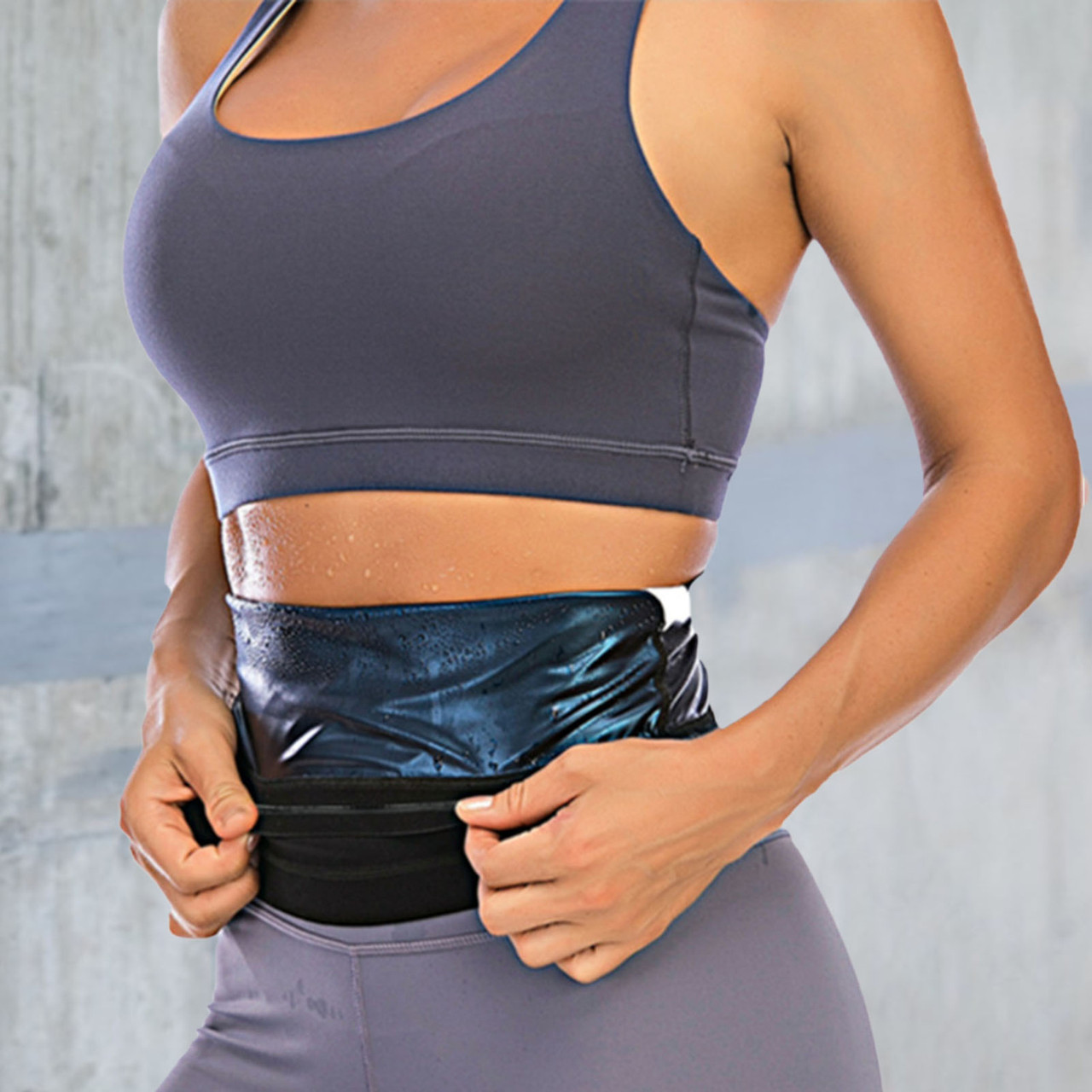 Waist Trimmer For Women Weight Loss Sauna Trainer Wrap Belt Sweat Stomach  Shaper - Morris