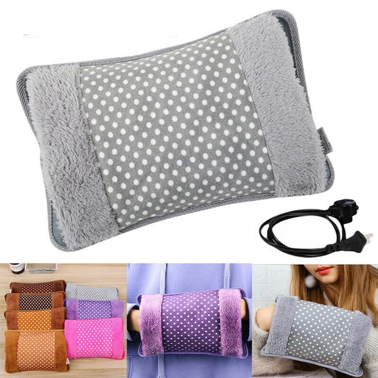 Saim Cute Hot Water Bottle 220V Hand Warmer Electric Hot Water Bag Winter  Warmer Women Bags Charging Heat Bag Hand Po JJ312 - AliExpress